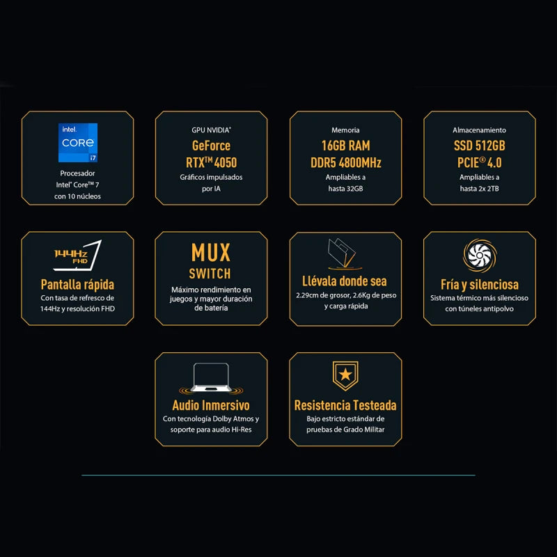 Notebook ASUS TUF Gaming F17 FX707VV-HX226W i7-13620 RTX4060