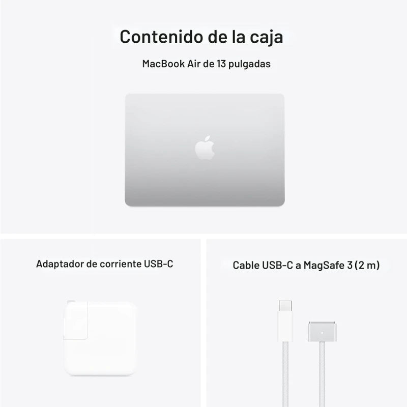 Notebook Apple Macbook Air MW0X3LL M4 512GB 16GB 13'' Silver