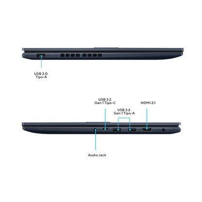 Notebook ASUS Vivobook 15 X1502VA-NJ630W I7-13620H 512GB 16