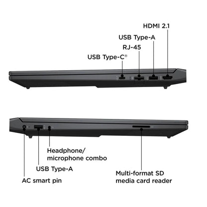 Notebook Gamer HP Victus 15 Ryzen 5 7535HS 512GB 8GB RX6650M