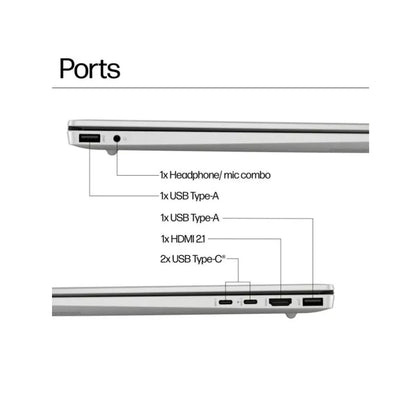 Notebook HP 16-AG0070 Ryzen 7 8840U 512GB 8GB 16"